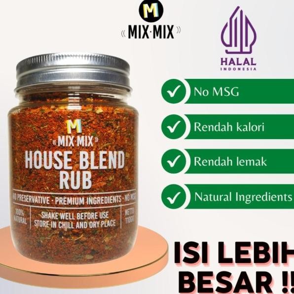 

Xx Bumbu Marinasi Serba Guna Rendah Lemak House Blend Rub Spices