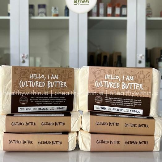 

Organic Cultured Butter 200Gr By Maat Artisan Cheesemaker