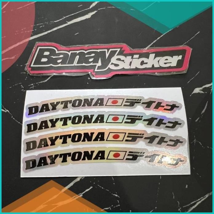 

STICKER STIKER VELG DAYTONA JAPAN JEPANG PRINCUTT 8JVLZ4 sparepart