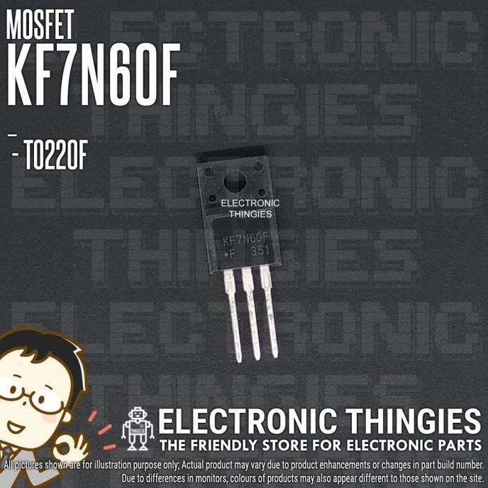 Baru KF7N60F KF7N60 7N60 N-Channel MOSFET thingie43 Kualitas Baik