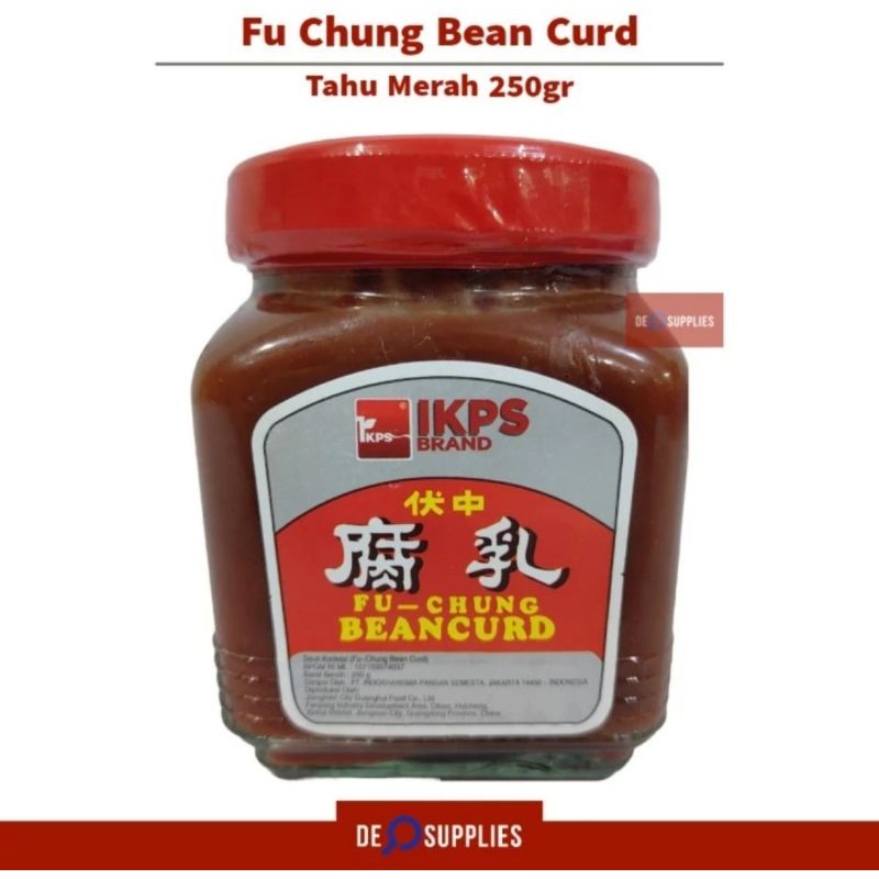 

Fu Chung Bean Curd / Tahu Merah 250gr - IKPS Fuchung Beancurd Chinese