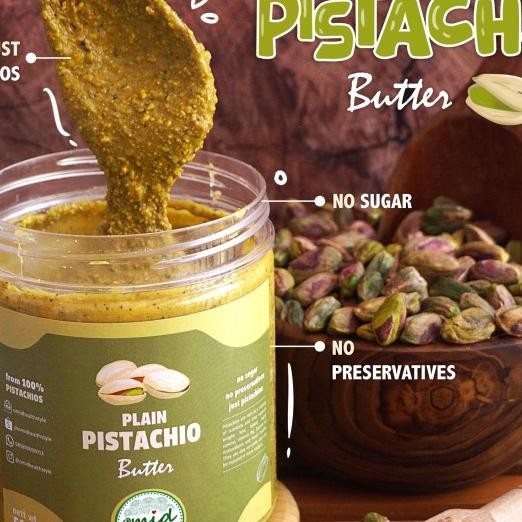 

Pistachio Butter (Selai Kacang Pistachio Kemasan Toples Kaca) 100Gr