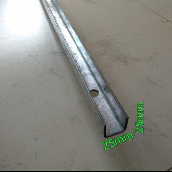 Rel Bawah Merk Wina, Utk P. Lipat, P. Sliding Dan Pintu Garasi 2,4M