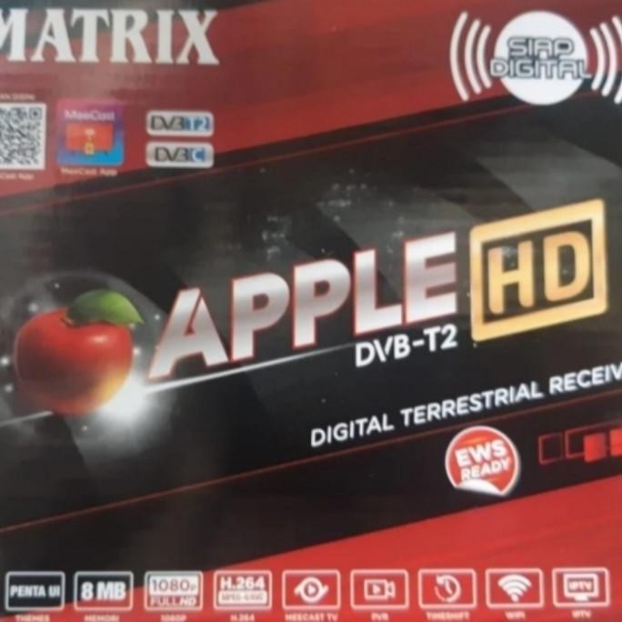 STB Matrix Apple Merah DVB T2