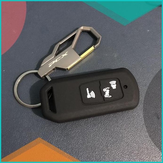 Cover Remot Pcx 160 + Gantungan Kunci Pcx 160 Bahan Stainless Premium