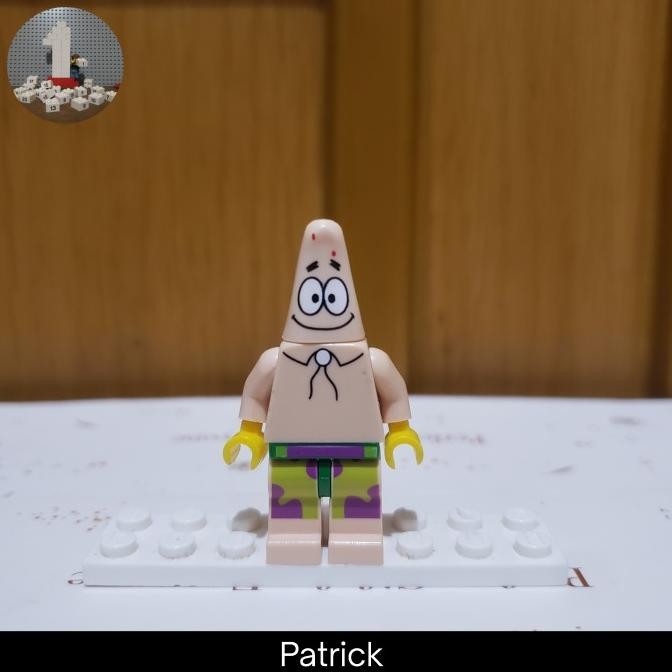MAINAN LEGO MINIFIGURE SPONGEBOB SQUAREPANT 2807T