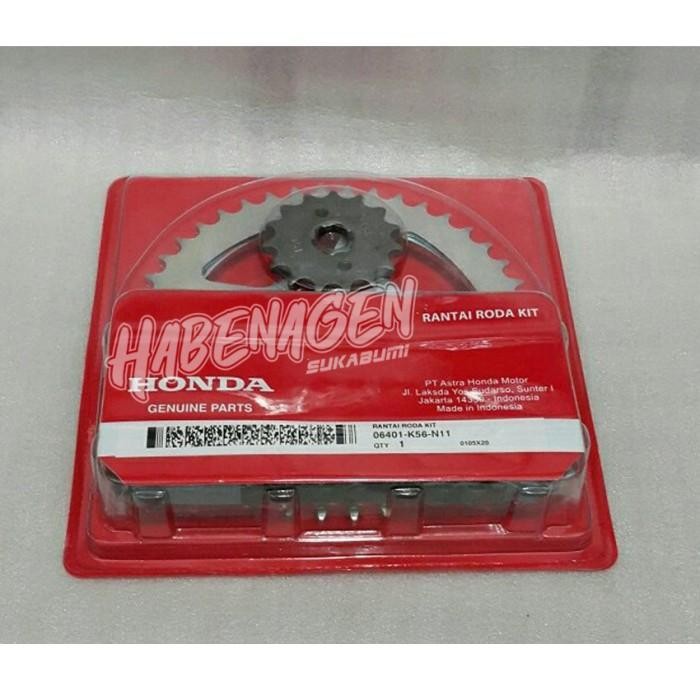 gir gear rante rantai roda set supra 150 supra150 GTR supraGTR ORI AHM Import