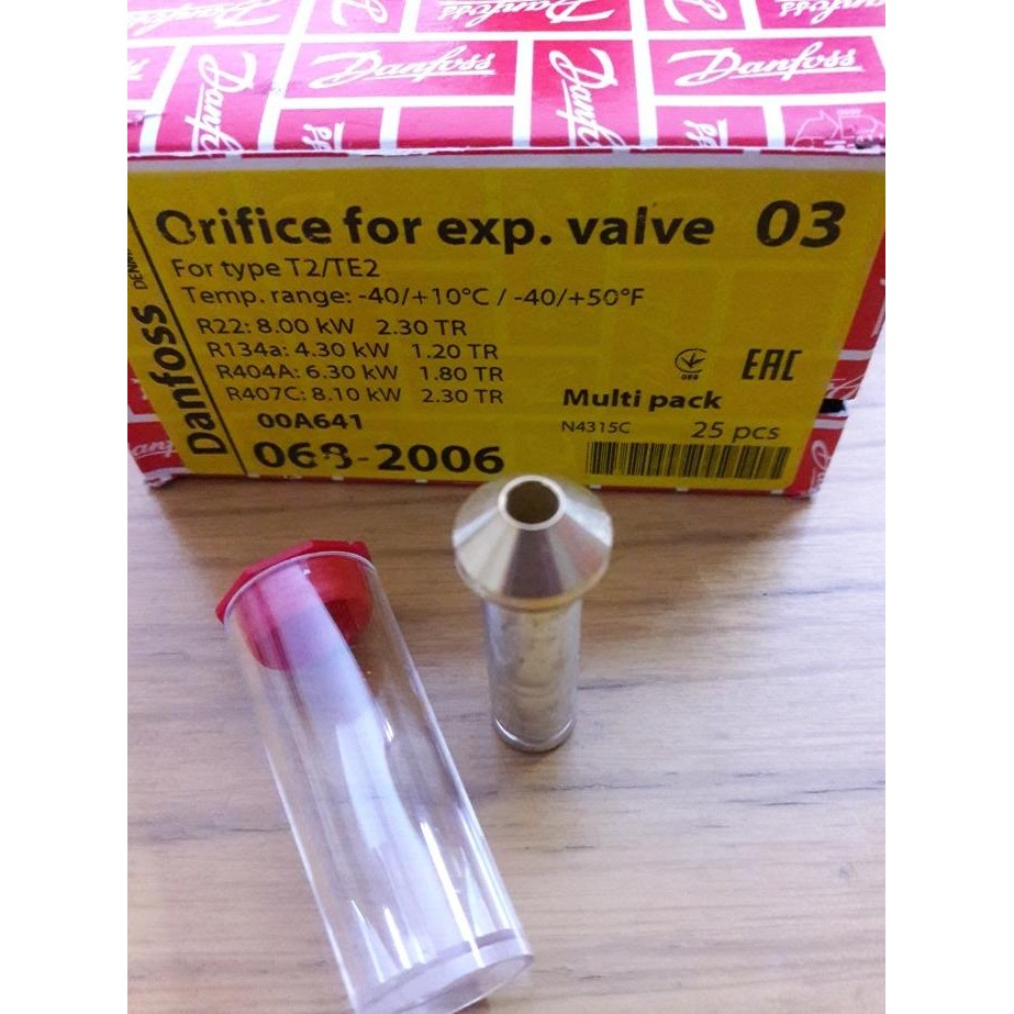 Danfoss Orifice No. 03