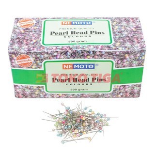 TERUJI Jarum Pentul Stainless Warna Pastel Anti Karat 500 Gram