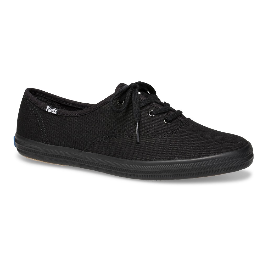 Keds Sepatu Wanita Champion Black-WF24700