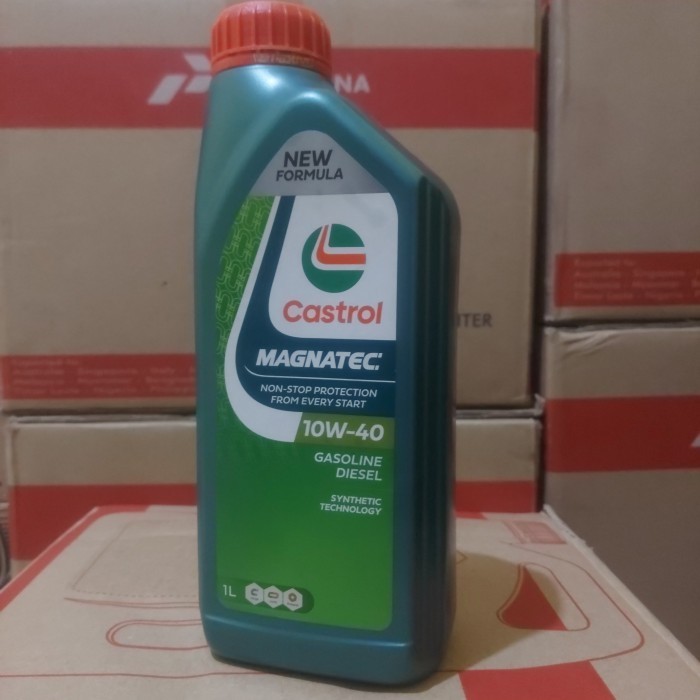 Oli Mobil Castrol Magnatec SAE 10W-40 1 Liter Bensin Diesel 10W40