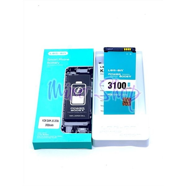 baterai LOGON samsung j5 2016