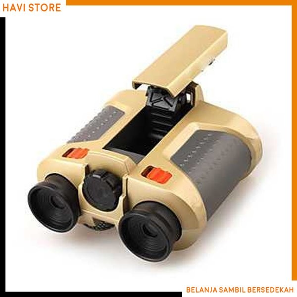 Teropong Night Scope 4 x 30mm Night Scope 4 x 30mm Binoculars with Pop-Up Light
