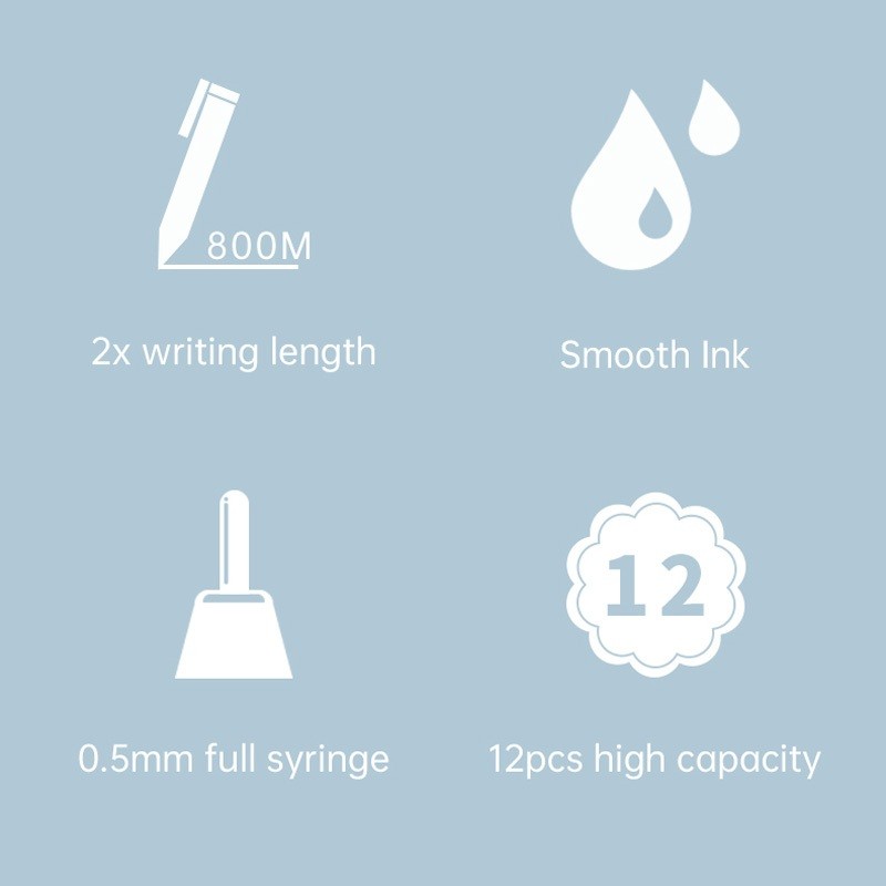 

Deli Gel Pen / Pulpen Gel 0.5mm Kapasitas Tinta 800 Meter Penulisan Halus EG67 1 pcs