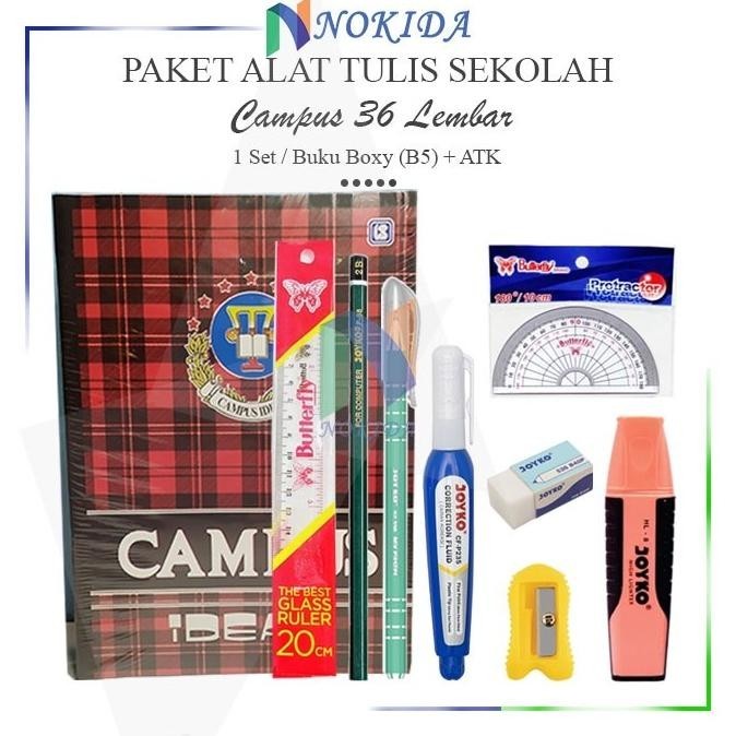 

Vee Rg943 Nokida 1 Set Perlengkapan Sekolah Smp Sma Kuliah Paket Alat Tuli