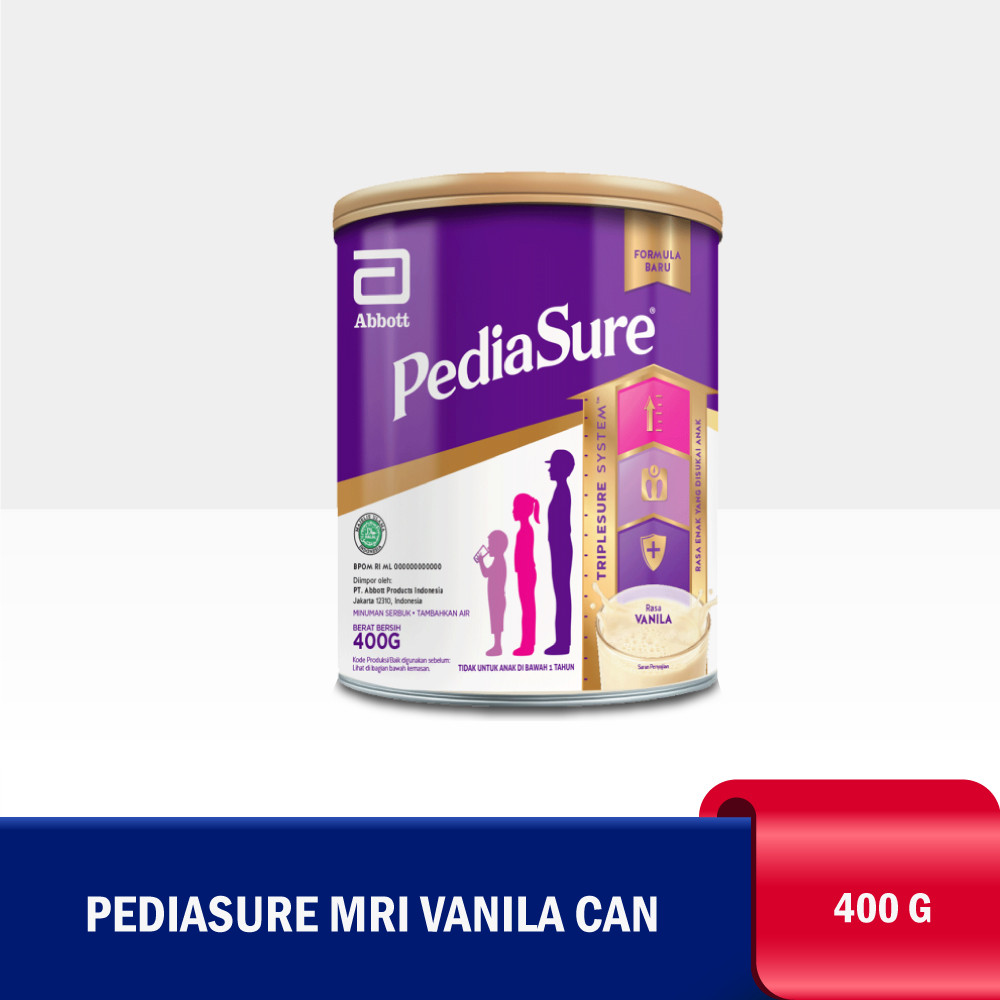 

PEDIASURE Vanila 400 g (1-10th) - Nutrisi Pertumbuhan