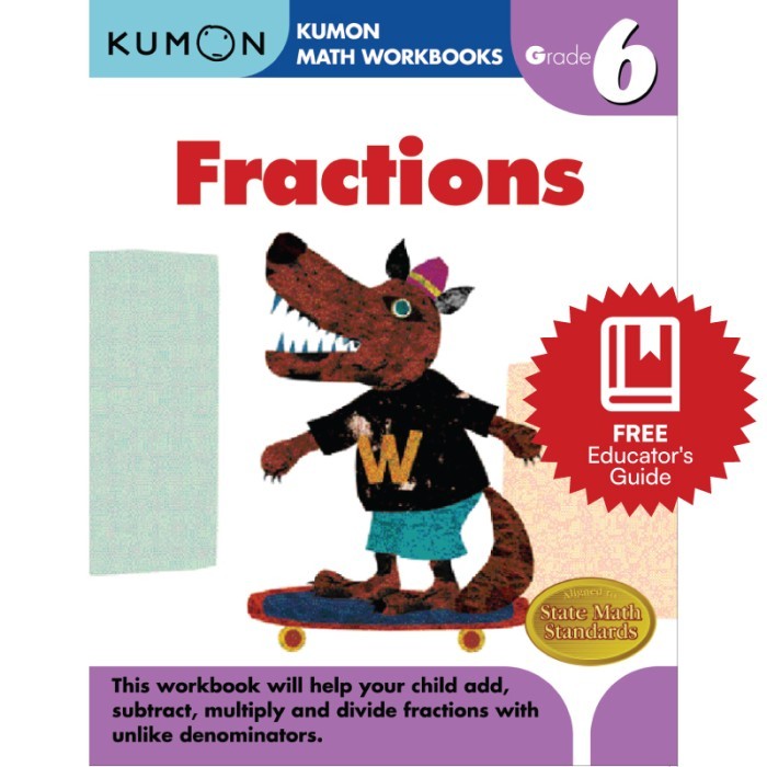 

Bana Buku Anak - Kumon - Grade 6 Fractions