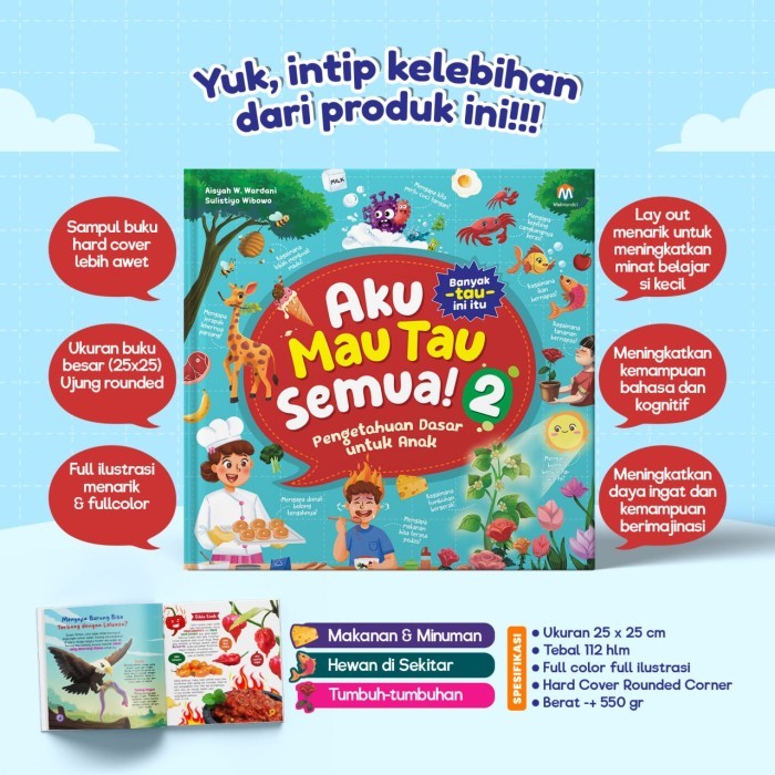 

Bana Po Aku Mau Tau / Tahu Semua 2. Buku Anak Ziyad Books / Ziyadbooks