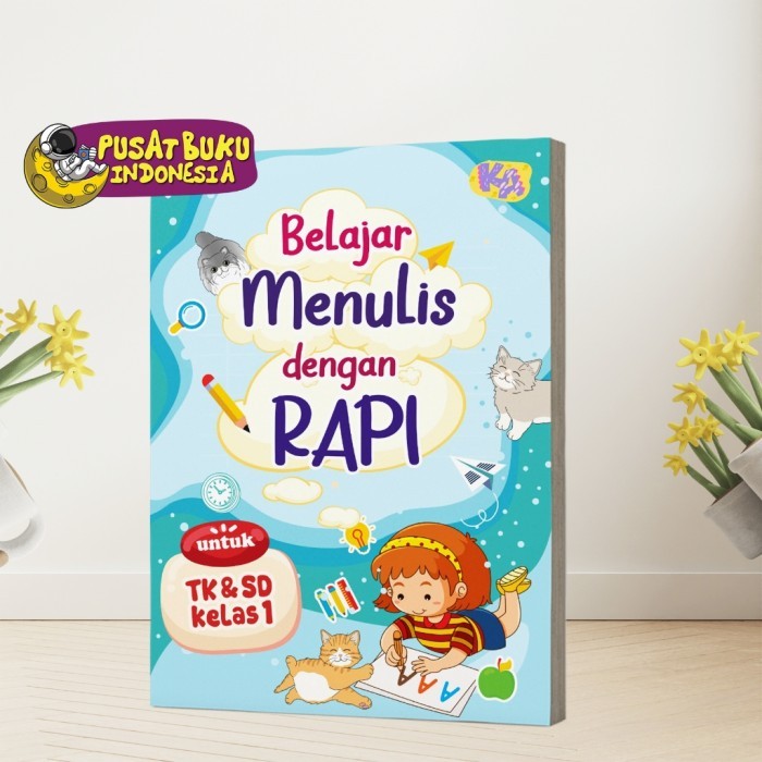 

Bana Buku Anak: Latihan Menulis Rapi Dan Tegak Bersambung Dengan Mudah