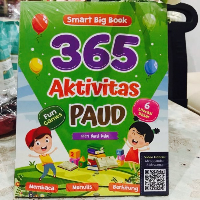 

Bana Ready Stock!! Best Seller 365 Aktivitas Paud/Buku Anak Dapat Hadiah