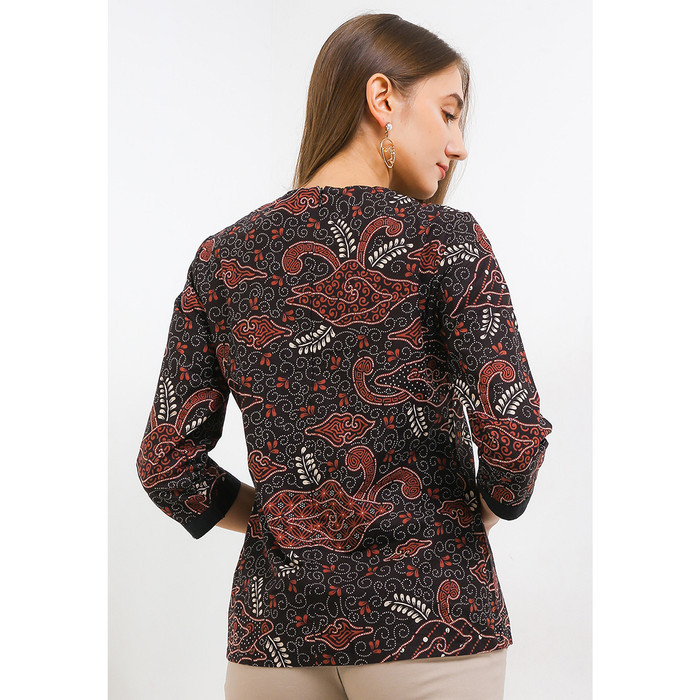 Alib Rianty Batik Wanita Atasan Blouse Braylona Braylon