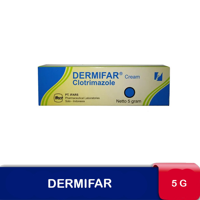 DERMIFAR CLOTRIMAZOLE 5 GR