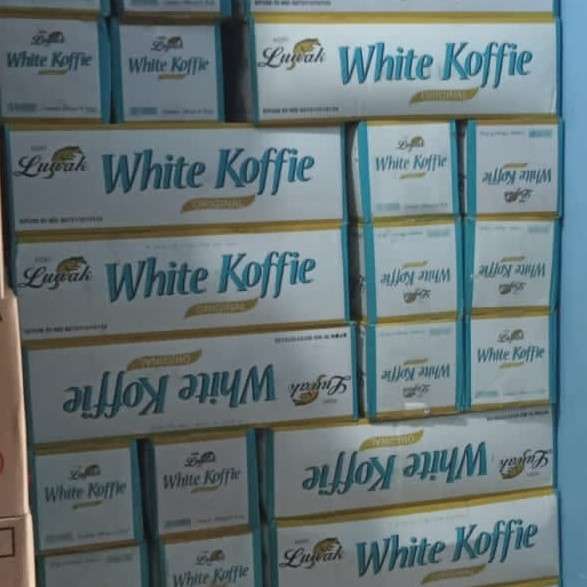 

Kopi Luwak White Koffie Original 1 Dus 20 Renceng Coffee