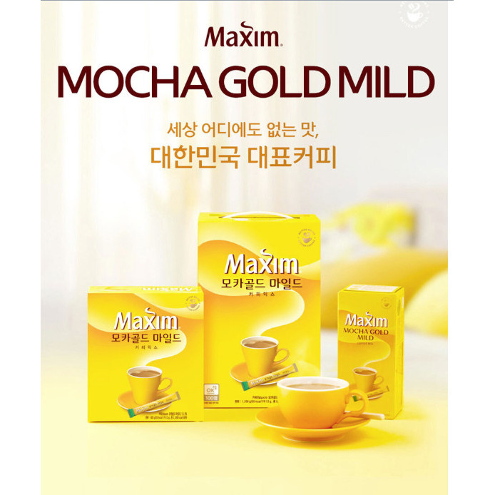 

Maxim Mocagold Mix Coffee 100T_Korea Product