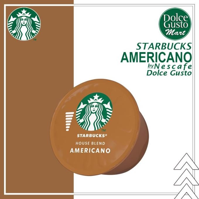 

Starbucks Capsule By Nescafe Dolce Gusto Ndg Americano House Blend