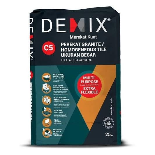 Sale Demix C5 Perekat Granite Homogeneous Tile Ukuran Besar Big Slab