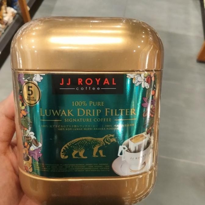 

Jj Royal 100 % Pure Luwak Signature Drip Filter 5X9