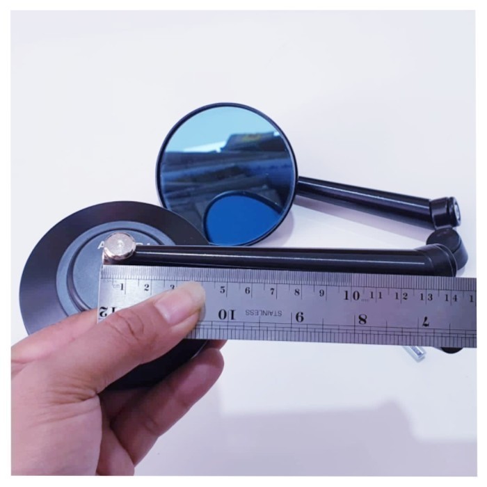 Kaca Spion Bulat Besi Variasi Motor Vario 150/Vario 160/Pcx 160/Adv Trp