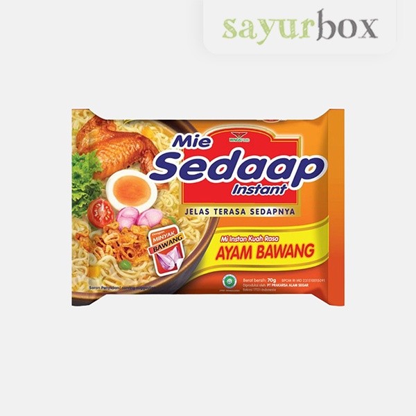 

Sedaap Mie Ayam Bawang 70 gram Sayurbox