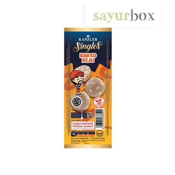 

Kanzler Singles Bakso Keju 48 gram Sayurbox