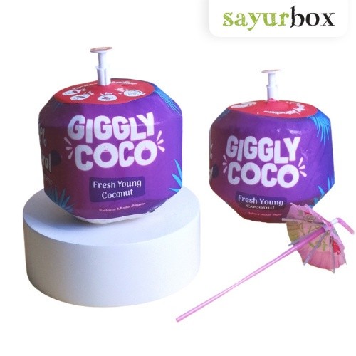 

Kelapa Muda Kupas Konvensional 1 pcs Sayurbox