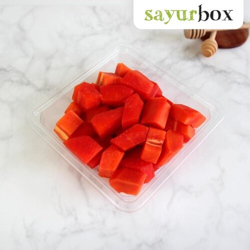 Ijo-Ijo Kitchen Buah Pepaya Potong 450 gram Sayurbox