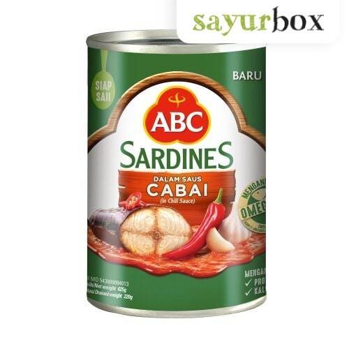 

ABC Sarden Saus Cabai 425 gram Sayurbox
