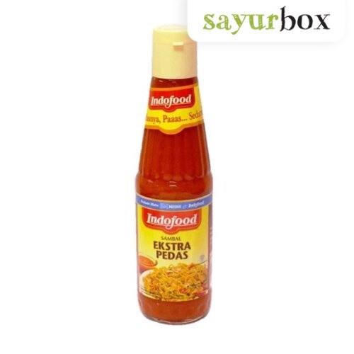 

Indofood Sambal Ekstra Pedas Botol 335 ml Sayurbox