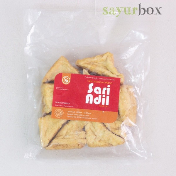 

UD Sari Adil Tahu Goreng Segitiga 1 pack Sayurbox