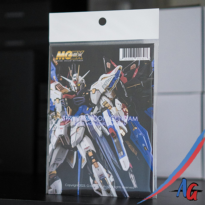G-Rework Mgex Strike Freedom Gundam Water Decal Sticker