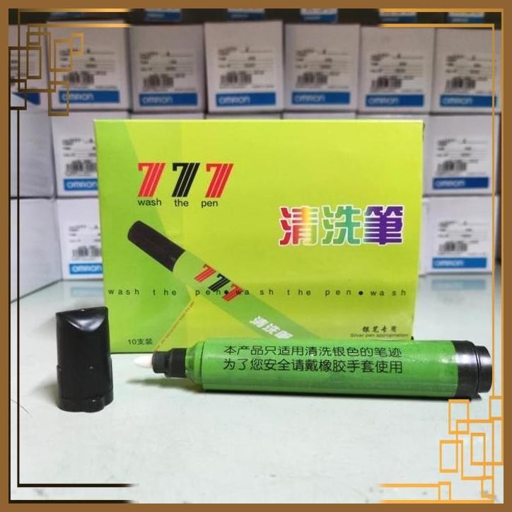 

[AAI] PENGHAPUS SILVER 777 ORIGINAL PEN BOLPEN POLA CLEAR PEN MERK 771 PALSU