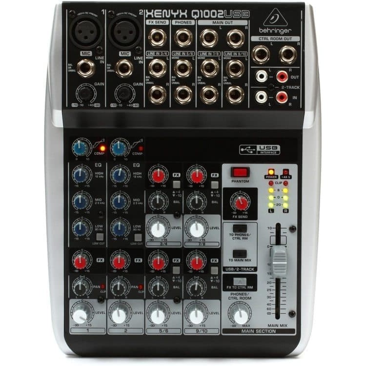 Behringer Xenyx Q1002USB Mixer,BMJ