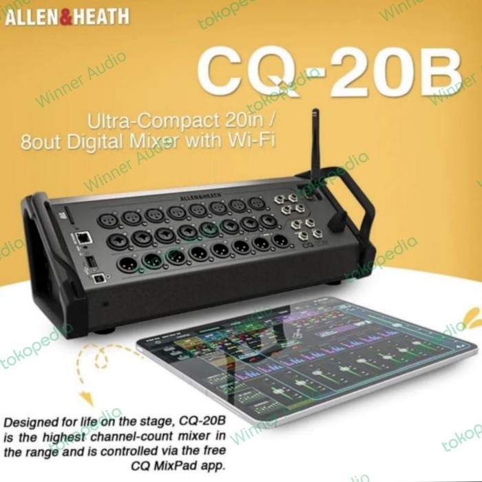 Digital Mixer Allen&heath QC 20B Allen heath audio mixing original