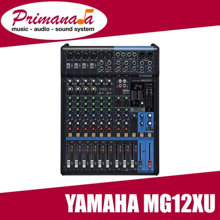 Yamaha MG12XU / MG 12 XU / MG12 XU / MG 12XU Analog Mixer 12 Channel