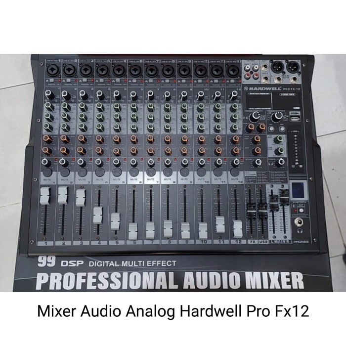 HARDWELL PRO FX12/MIXER AUDIO ANALOG HARDWELL PRO FX 12/PRO FX-12