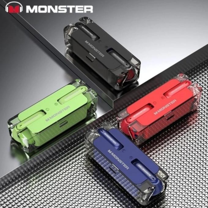 PROMO MONSTER XKT08 WIRELESS BLUETOOTH EARPHONE HEADSET EARBUDS TWS