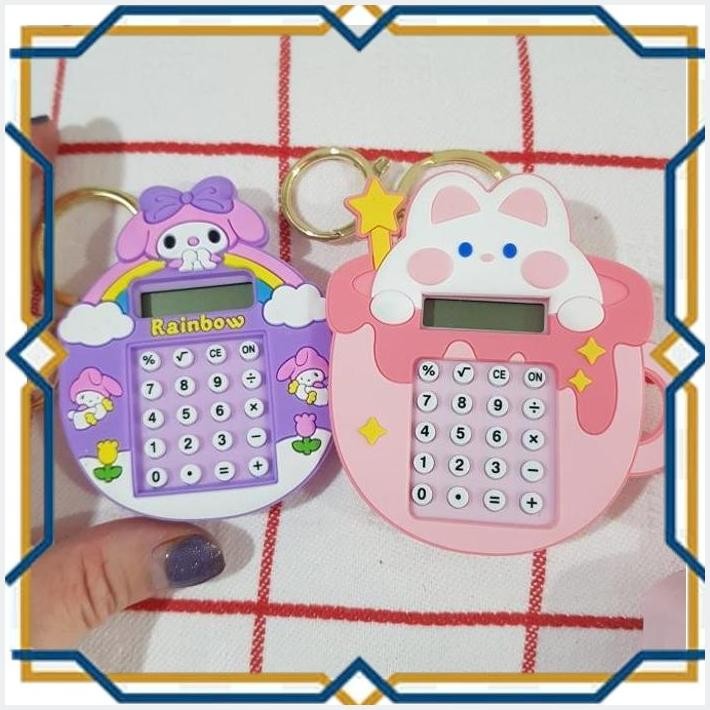 

[DOL] KALKULATOR BAGCHARM MELODY DAN KELINCI