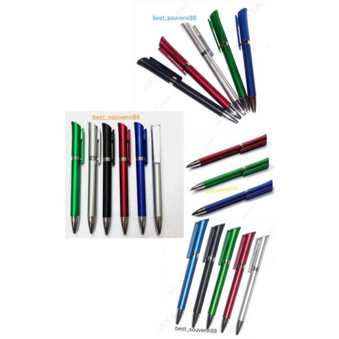 

BELANJA PULPEN PLASTIK 738 / BALLP PLASTIK SOUVENIR / PULPEN POLOS PROMOSI C7