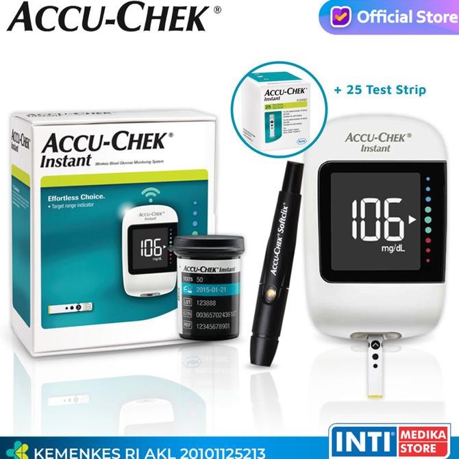 ACCU CHEK - Alat Accu Chek Instant + Strip | Strip AccuChek Instant