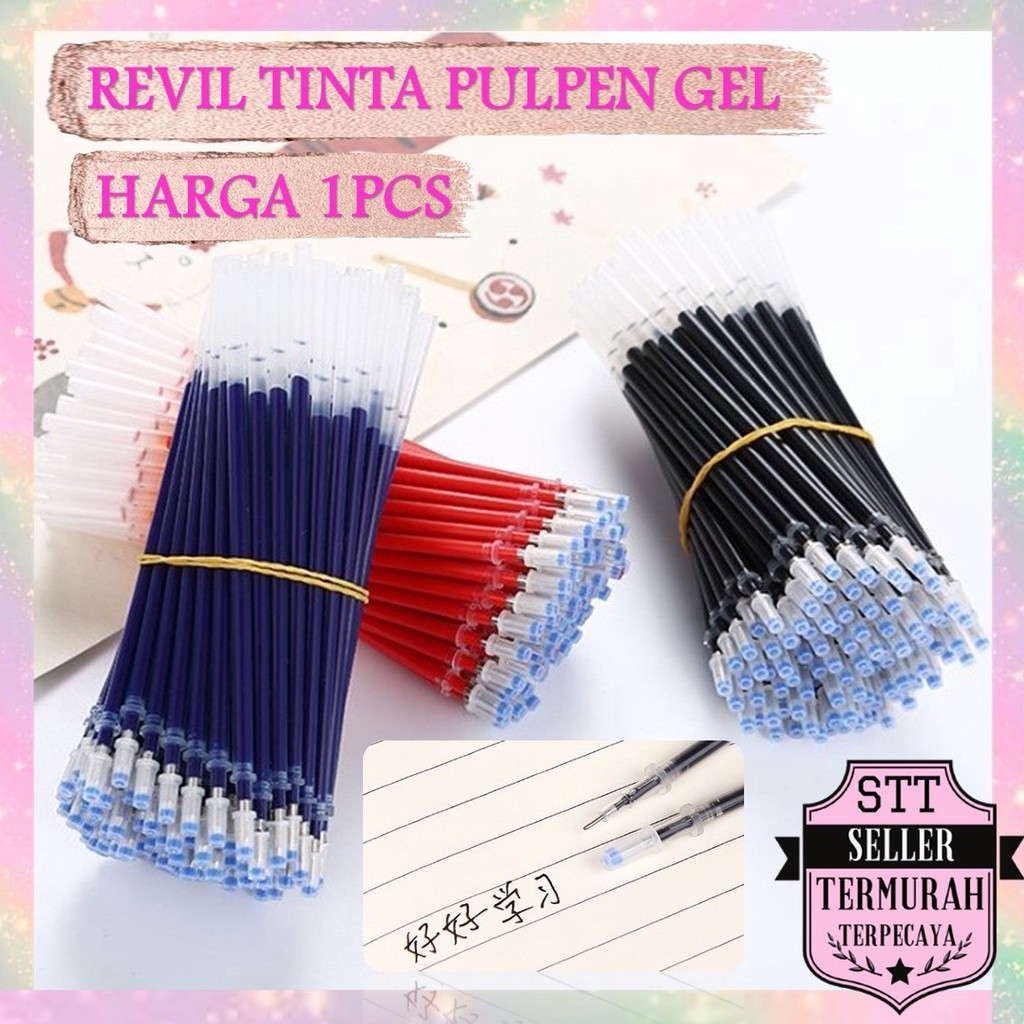 

HARGA TERBARU STT REFILL TINTA PULPEN GEL TINTA PENA CAIR ISI ULANG 0.5MM TINTA PULPEN WARNA BIRU